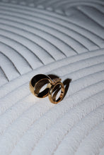 Double stacked zirconia Ring