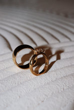 Double stacked zirconia Ring