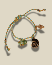 Beachy Charm Bracelet (GREEN)