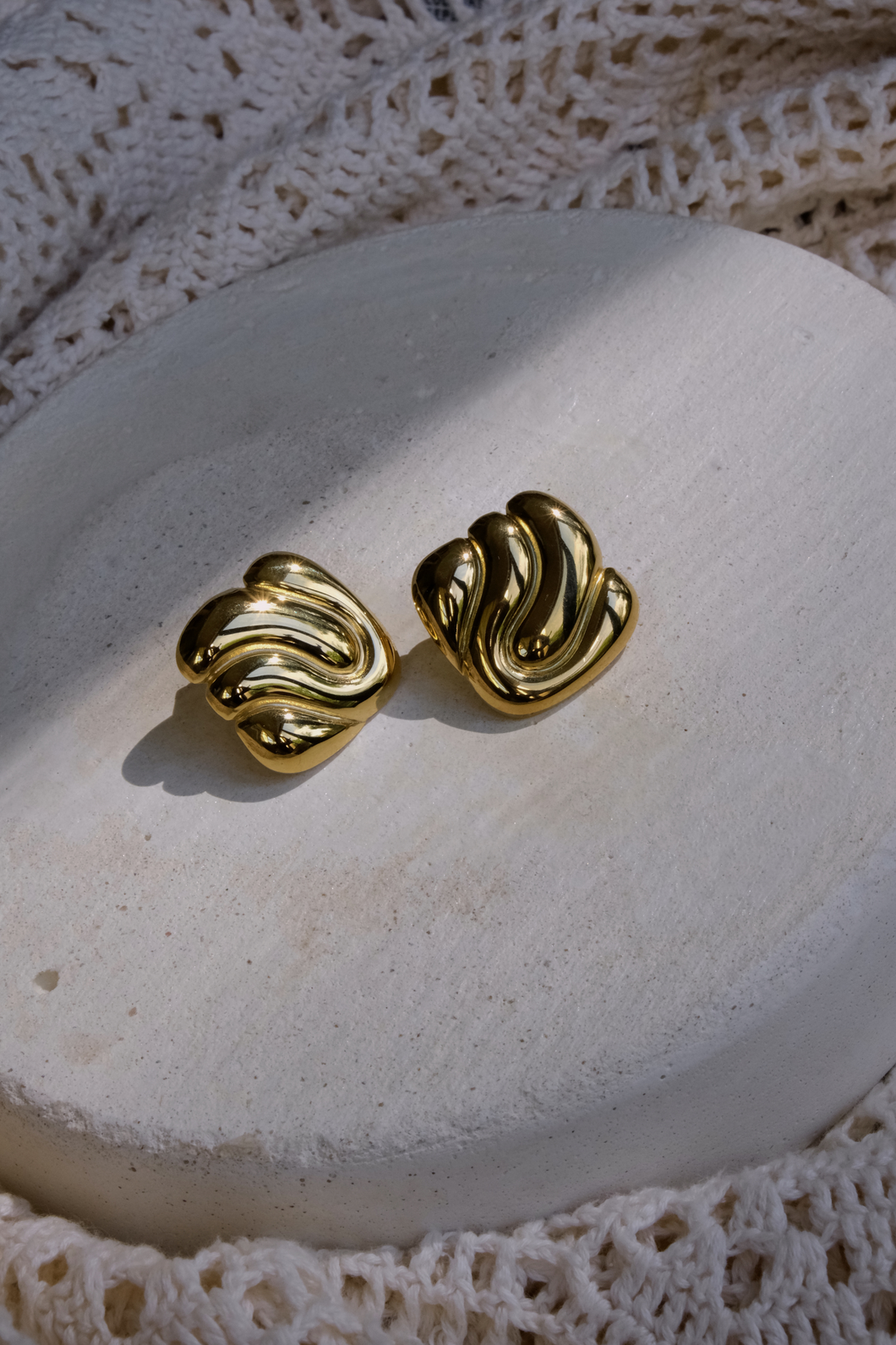 Coral Earrings