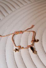 Beachy Charm Bracelet (PINK)