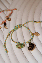 Beachy Charm Bracelet (GREEN)
