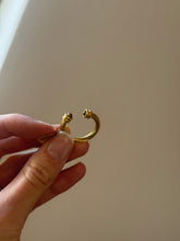 Brown Stone Rope Ring