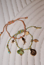 Beachy Charm Bracelet (GREEN)
