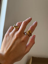 Two Toned metal ring