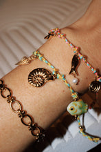 Beachy Charm Bracelet (GREEN)