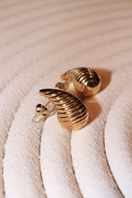Textured drop earrings