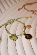 Beachy Charm Bracelet (GREEN)