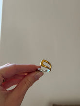 Two Toned metal ring