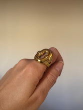 Golden Buckle Ring